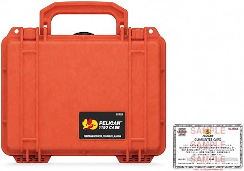 Pelican 1150 Camera Case With Foam (Orange)