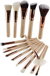 Juego de brochas de maquillaje profesional pa...