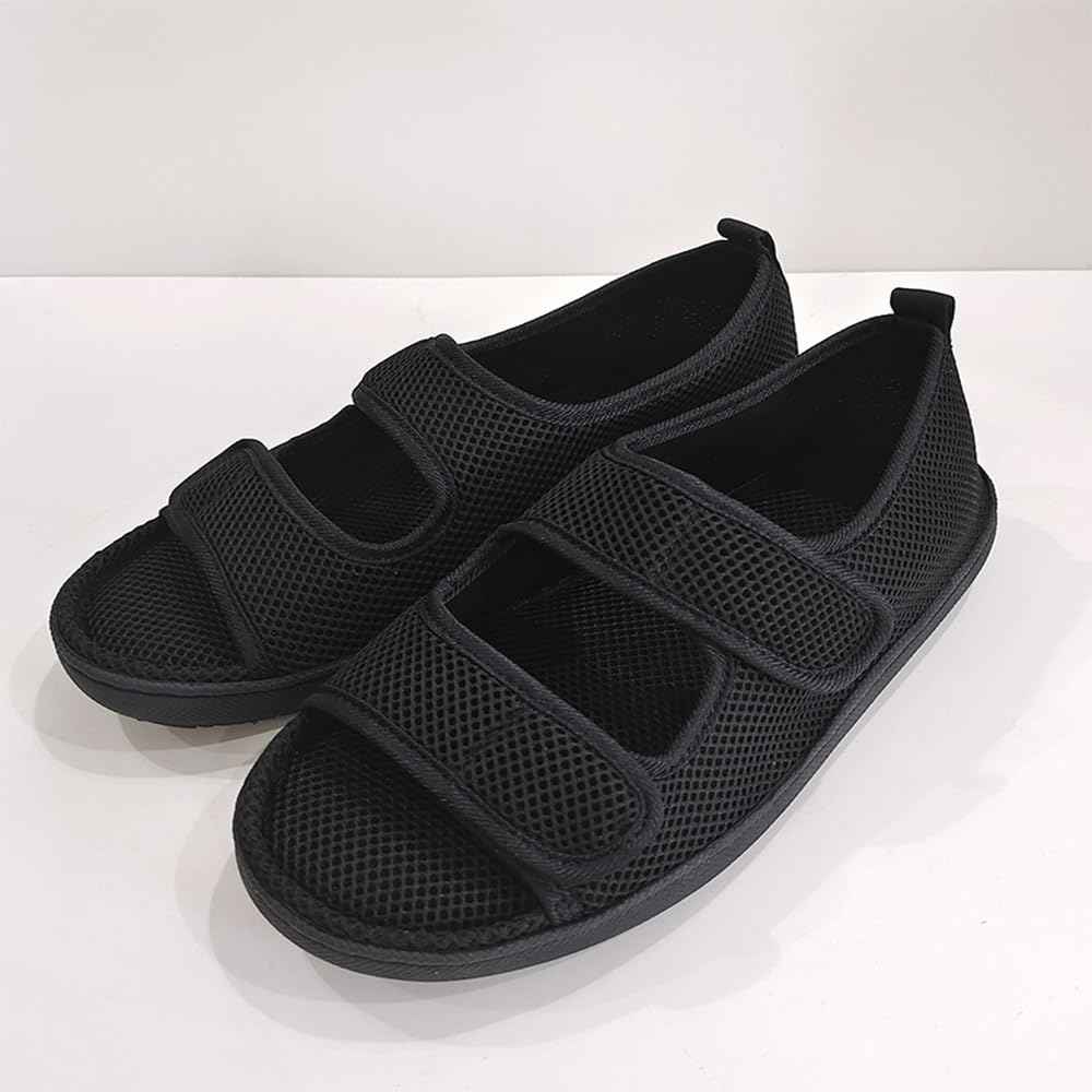 Scarpe Diabetiche Extra Larghe, Sandali Ortopedici, Scarpe Larghe per Anziani, Scarpe Terapeutiche Unisex per Piedi Sensibili