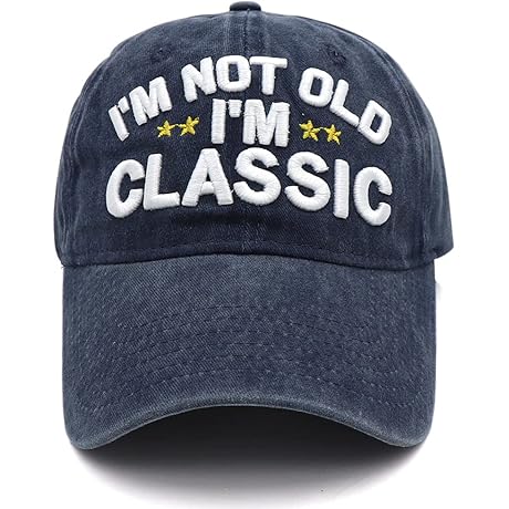 Regalos Cumpleaños, Gorras con Frases Divertidas para Hombre