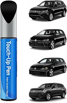 LC9X/2T Deep Black Pearl Touch Up Paint Compatible with Volkswagen Exact Match Touch Up Paint Car Scratch Repair