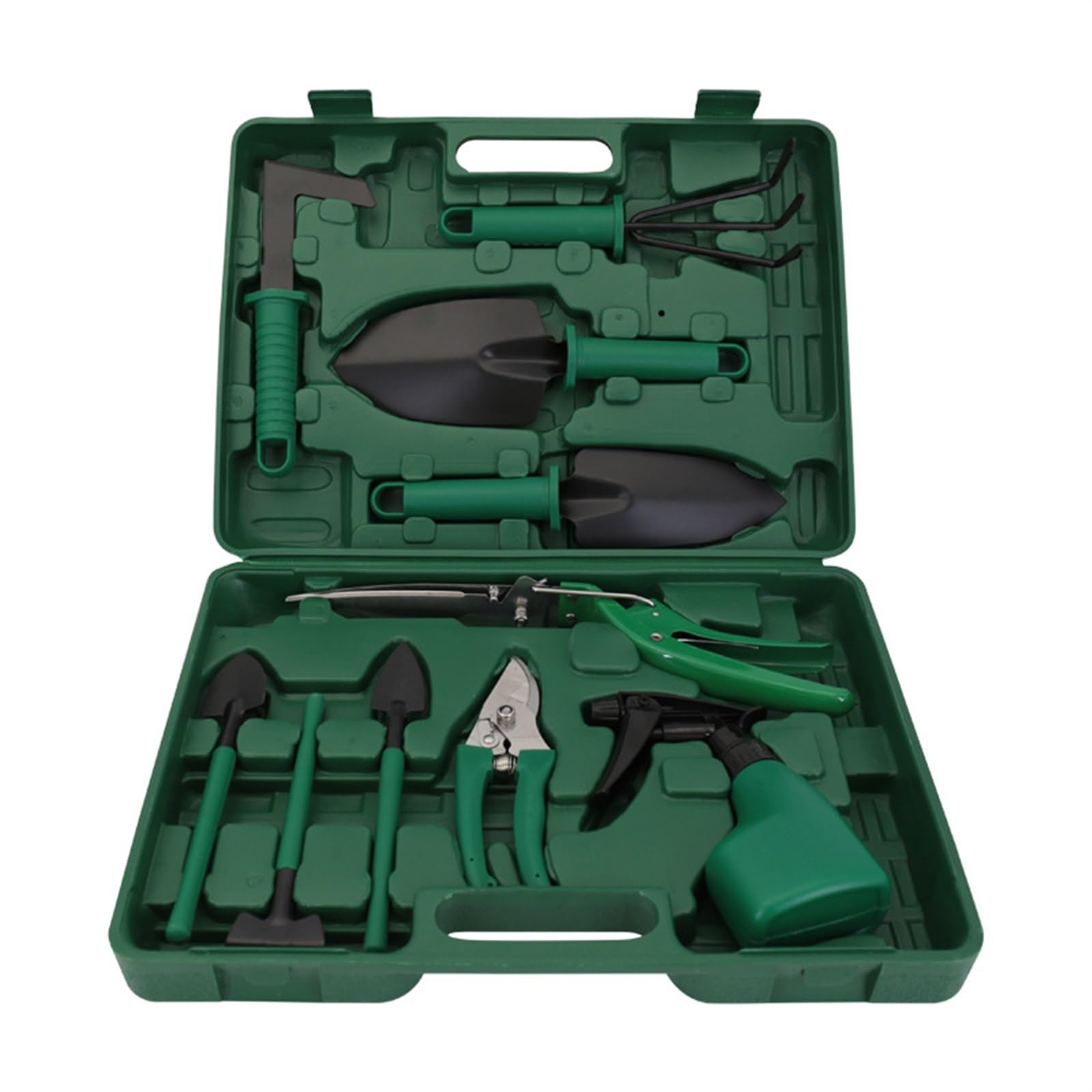10 pièces/ensemble ensemble d'outils d'élagage de jardin professionnel sécateur d'arbres fruitiers râteau pelle cisaillement d'herbe bouteille de pulvérisation for la maison bricolage outils de jardin
