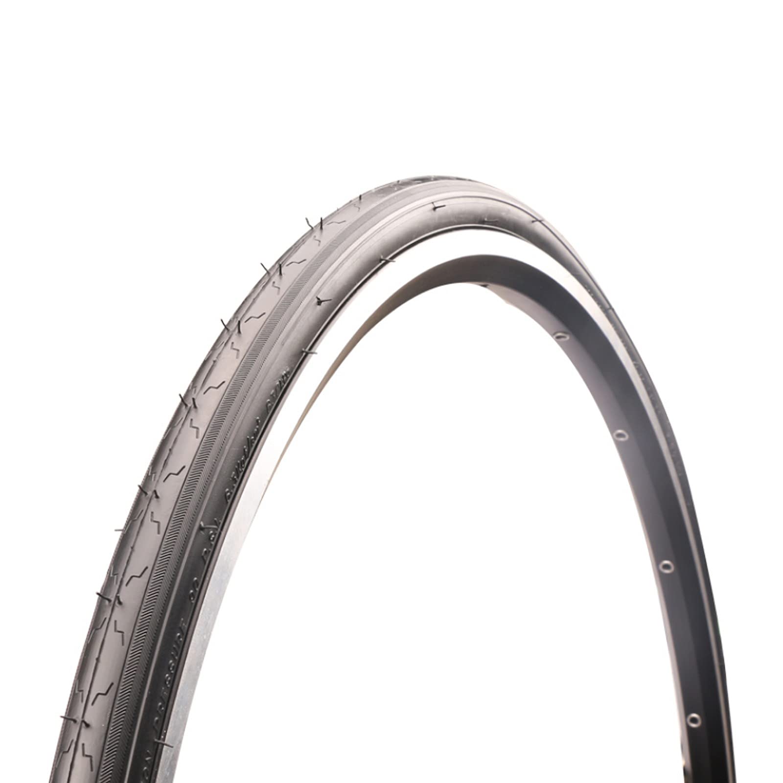 Pneu vélo 700x25c pliable et résistant pour route et VTT