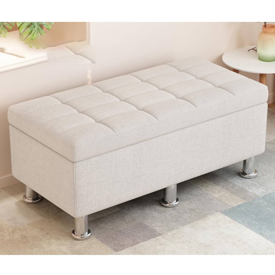 収納ボックス付き　スツール　ベンチ　ソファ　椅子　イス　いす　収納　ホワイト 収納ボックス付き スツール ベンチ ソファ 椅子 イス いす 収納