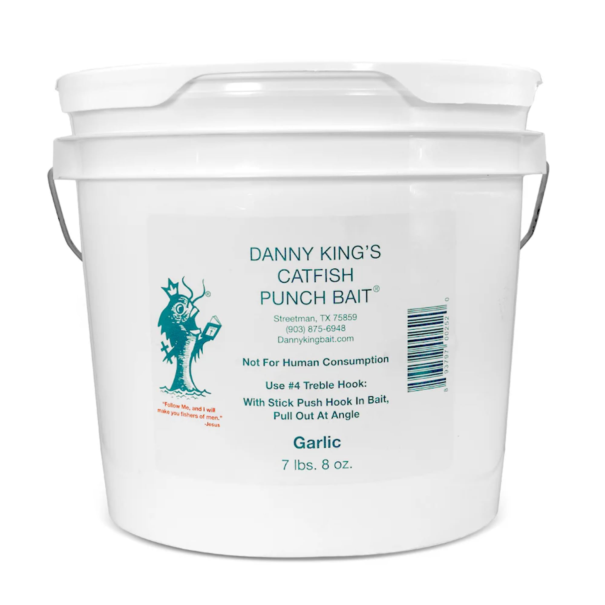 Danny King Catfish Punch Bait | Gallon Tub | Best Catfish Bait