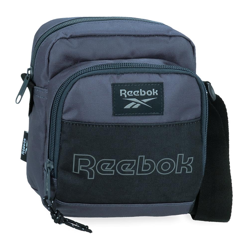 Reebok Arlo Small Blue Shoulder Bag, 17 x 24 x 6 cm, Polyester, by Joumma Bags