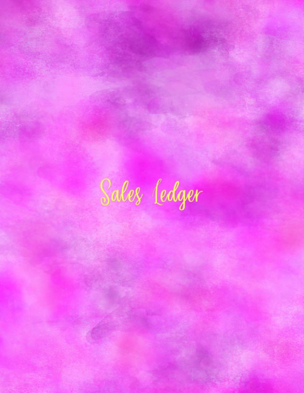 Sales Ledger: Online sales inventory log | Profit and Loss Ledger | Pink cover for women