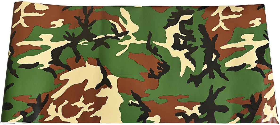 Camouflage Car Vinyl Wrap Film Contact Paper Digital Camo Automobile Adhesive Sticker Sheets Interior Styling Decoration Accessories, 12 x 39.4 inch / 30 x 100 cm