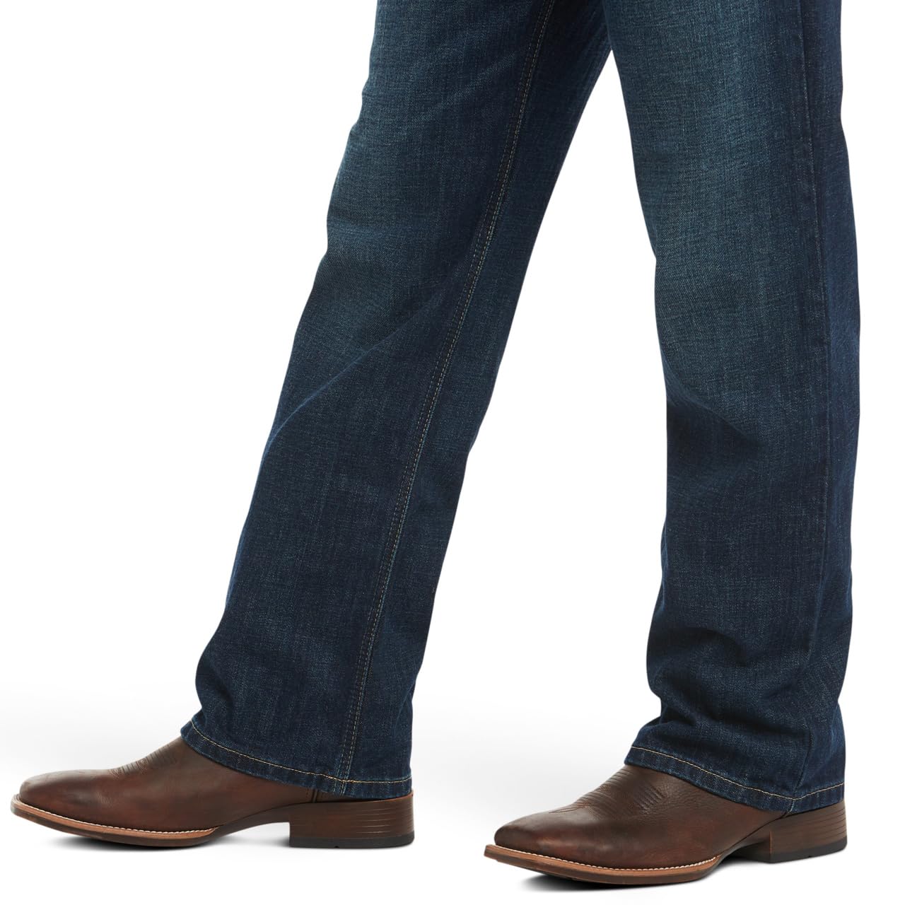 Ariat M4 Dżinsy męskie, z niskim stanem, Stretch Legacy, krój typu bootcut
