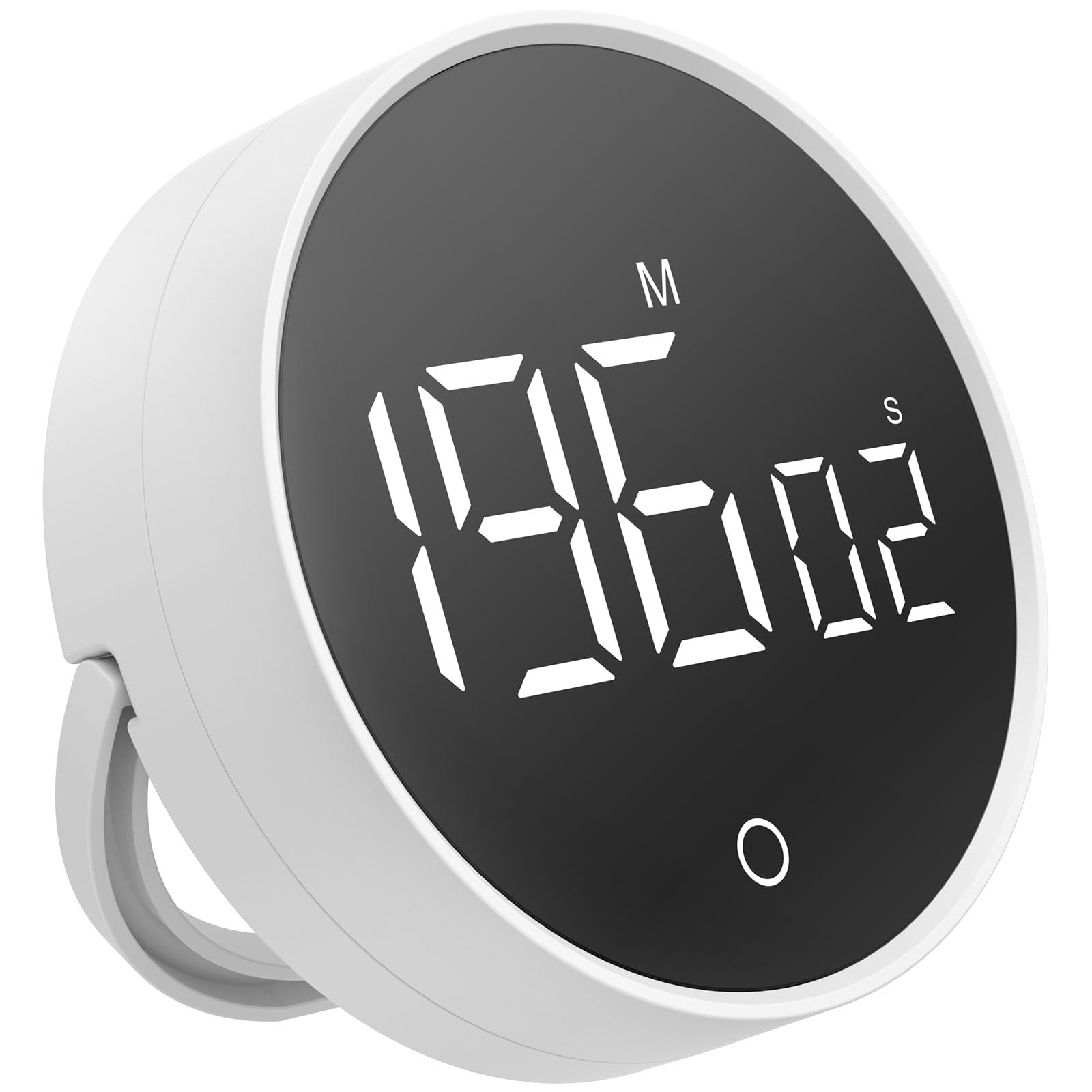 Digital Kitchen Timer Magnetic Desk 200 Minute Countdown Count Up Battery Powered Upright Digital Cooking Timer for Cooking Baking Studying