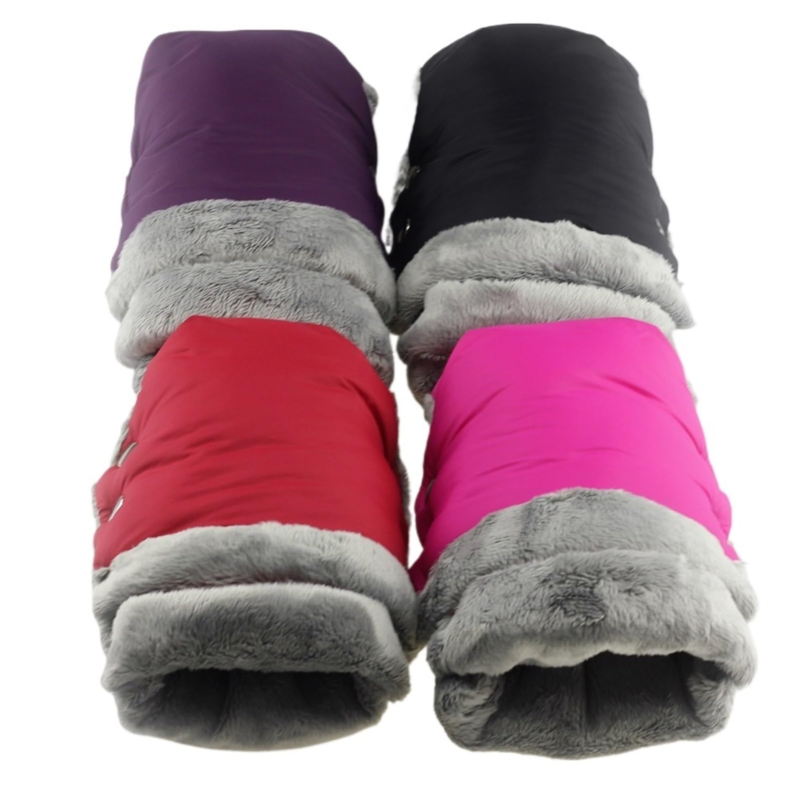 Guanti Passeggino Guanti invernali caldi for passeggino, impermeabili, accessori for carrozzina, guanto, manicotto for(Red)