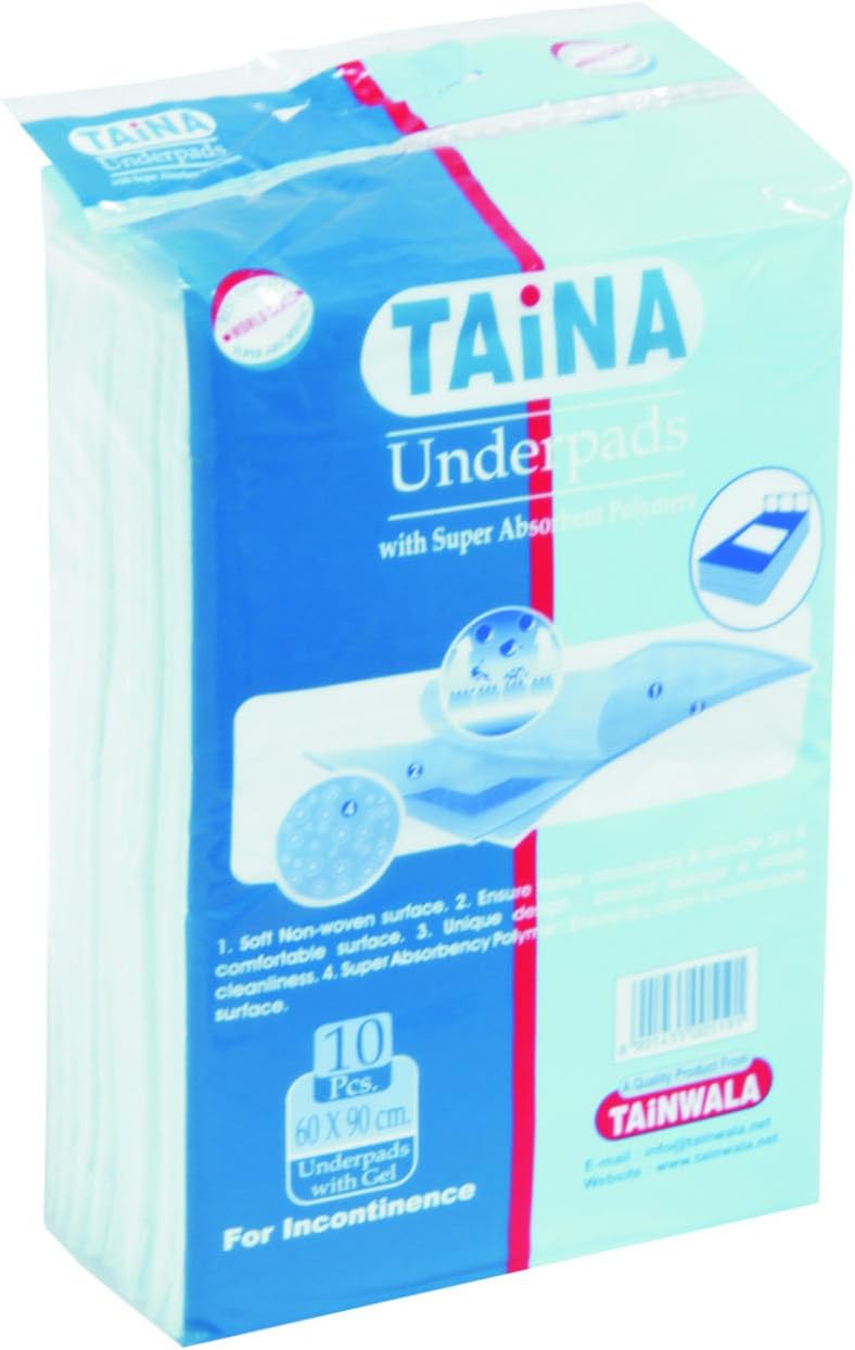 Taina Under Pads 10 Pcs (60X90) CM