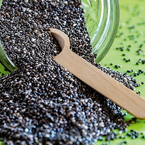 GreatVita Chia Samen 2kg – Naturbelassen, reich an Omega-3 & Ballaststoffen | Ideal für Smoothies, Joghurt, Salate, Backen, Chia-Pudding & Brei