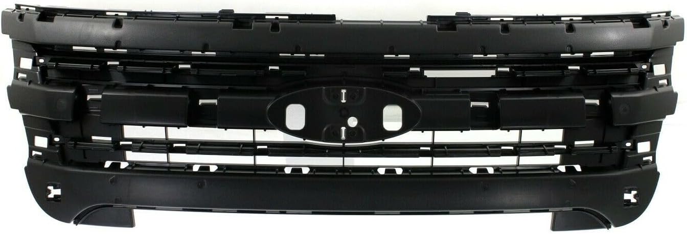 Header Panel Compatible with Base Inner Grille Mounting Panel Black 14473052
