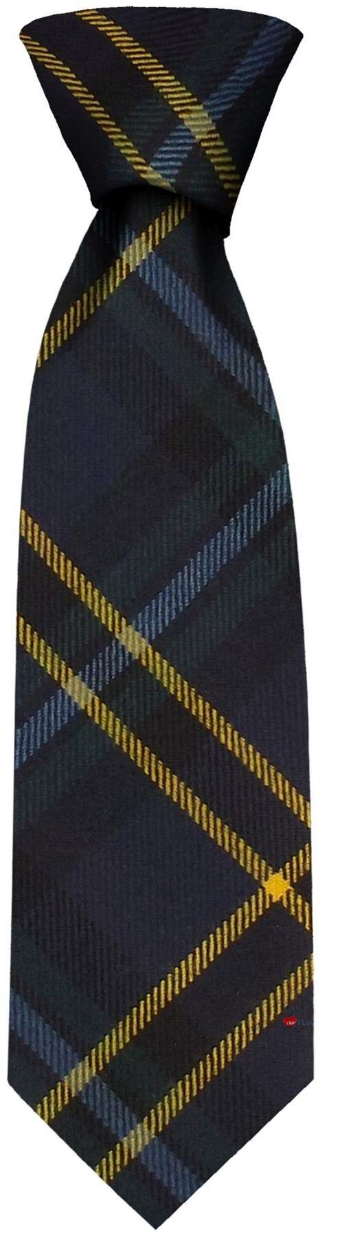 I LUV LTD Gents Neck Tie Weir Modern Tartan Lightweight Scottish Clan Tie