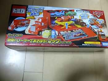 カーズ メガフィギア 20台 ＋ カーズ トミカ 整備トレーラー マック 1台 タカラトミー(TAKARA TOMY) ディズニー カーズ トミカ 整備