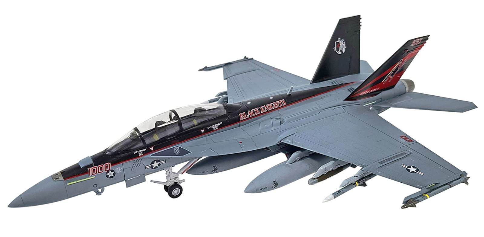 ACADEMY HOBBY MODEL KITS 1/72 US Navy F/A-18F VFA-154 Black Knights Plastic 12577