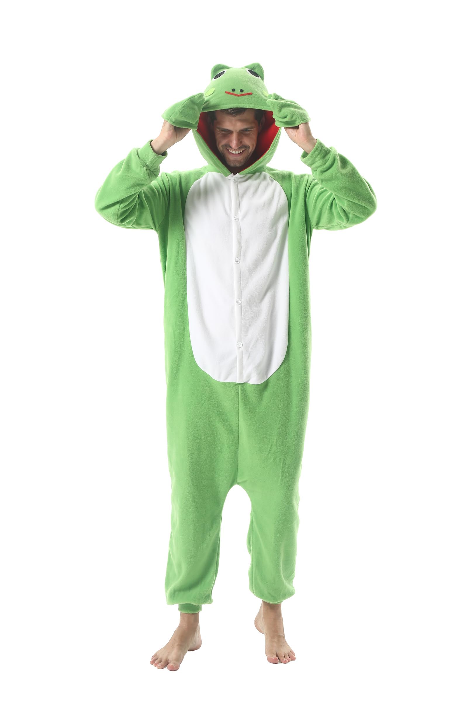DarkCom Frog Onesie Halloween Costume