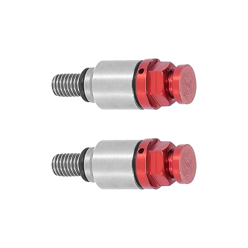 Miniatura 7 de Válvula purgadora de aire de horquilla de tornillo de motocicleta M5x0.8 para Honda para Yamaha para Suzuki para Kawasaki Verde 1996-2023