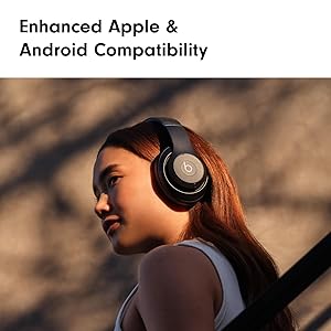 Beats Studio Pro - Wireless Bluetooth Noise Cancelling Headphones - Personalized Spatial Audio, USB-C Lossless Audio, Apple & Android Compatibility, Up to 40 Hours Battery Life - Black