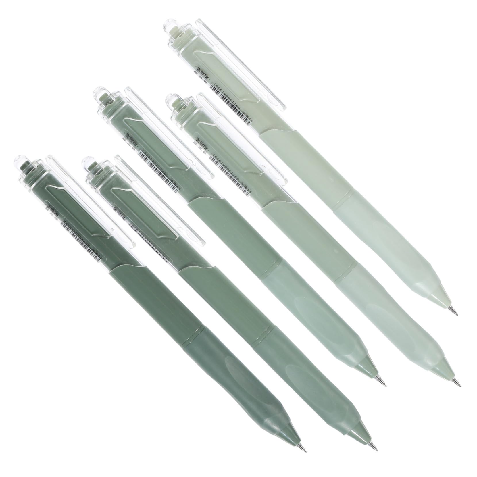 Housoutil 5 Set Gel Portatile Per Scrittura Elegante E Design Compatto Per Scuola Ufficio E Casa 5 Pezzi*5