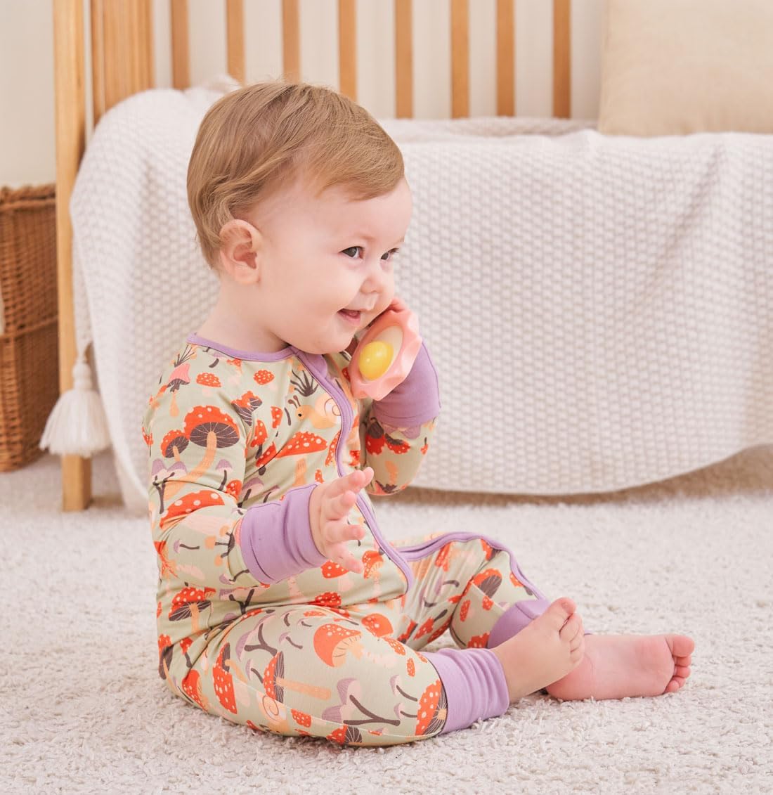 Baby Viscose from Bamboo Pajamas - Infant Boys Girls Footless Zippy Pjs Sleep 'N Play Clothes - One Piece Romper - Image 2