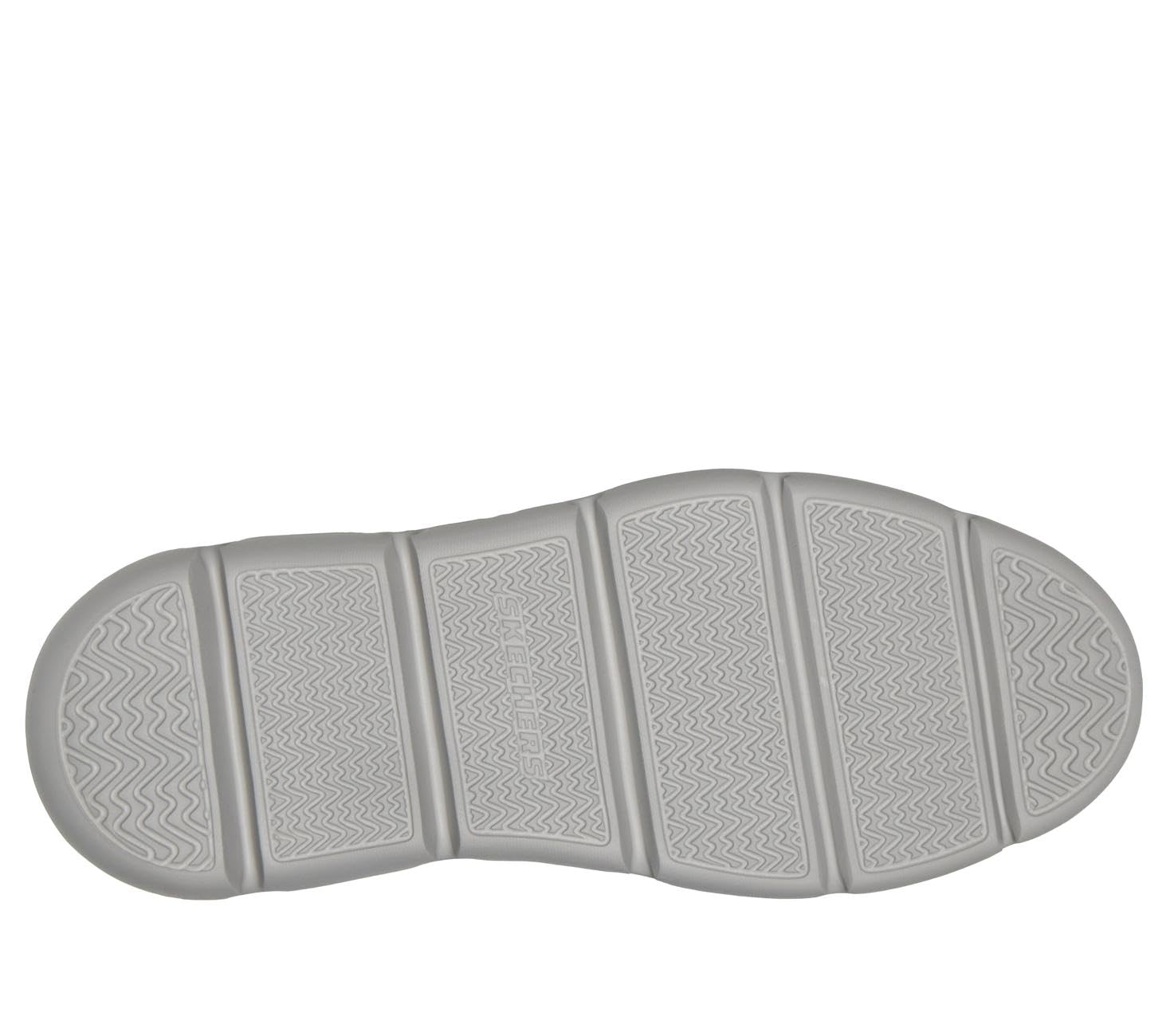 Skechers Herren Garza Duran Slip-InTurnschuhe, Dark Taupe Leather / Synthetic, 41.5 EU – Ansicht 2