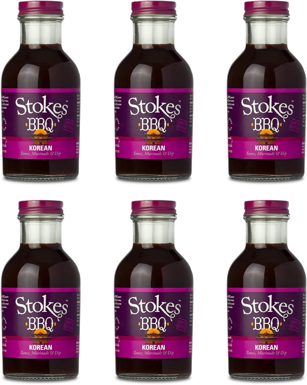 Stokes Korean BBQ Sauce 300g Pack of 6 Amazon.co.uk Grocery