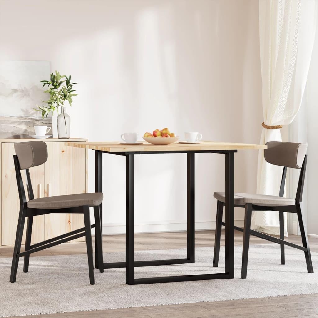 Blat stołu akacja lite drewno 90 x 90 x 2 cm kwadratowy