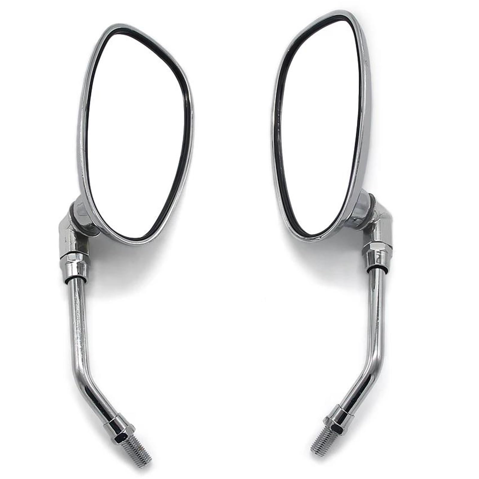 Espejos retrovisores universales 10mm Yamaha XV XJ solucionan puntos ciegos en moto