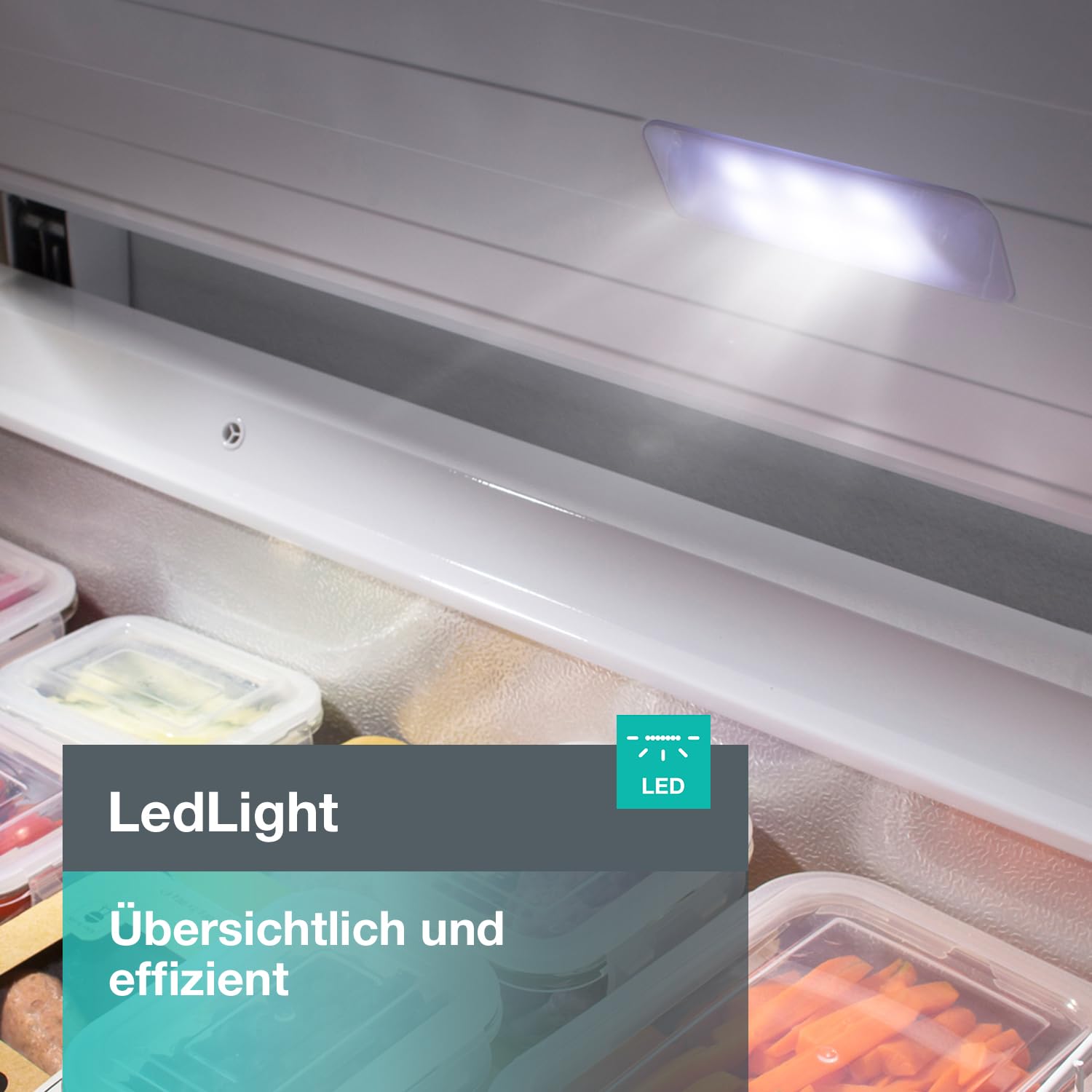 Gorenje FH30EAW - Congelador (altura de 111,4 cm, congelación 297 L, iluminación LED, con ruedas de alto rendimiento), color blanco