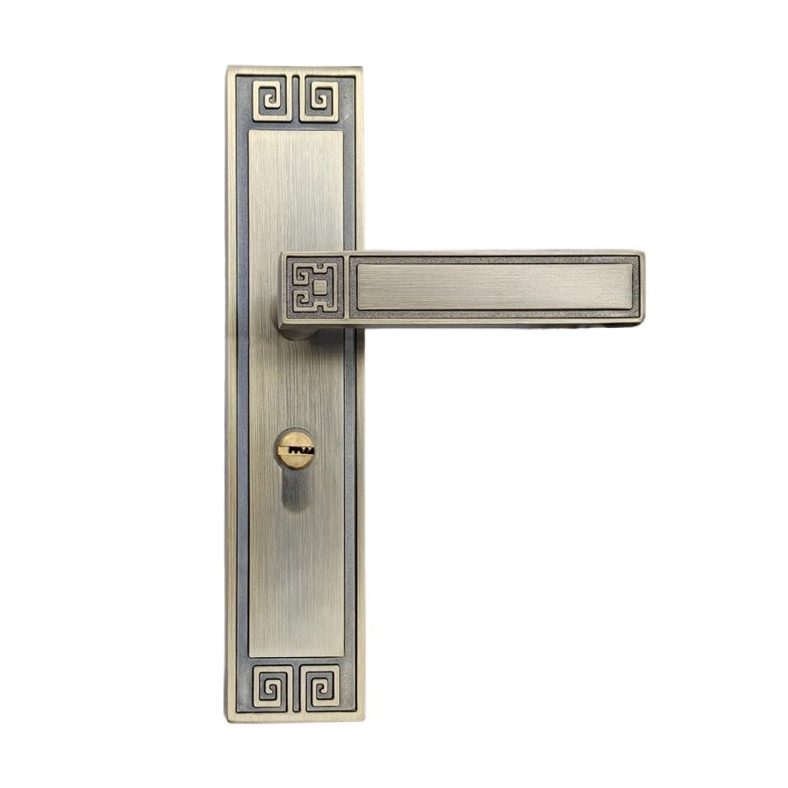 Serrure de porte silencieuse en bois pour chambre parentale