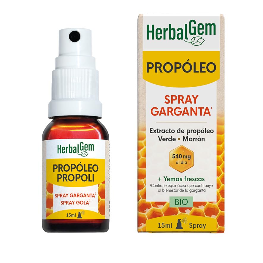 HERBALGEM - Spray Garganta - Propoleo - 15 ml