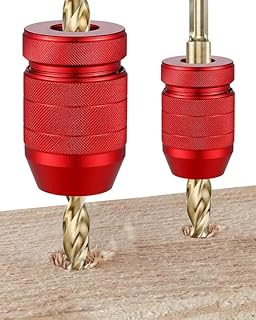Drill Depth Stop for Drill Bits, Adjustable Drill Bit Stop Collar for Applicable Drill Size Range 5/64"-3/16",15/64"-7/16" - Perfect for Woodworking Hand Tools (2Pcs)