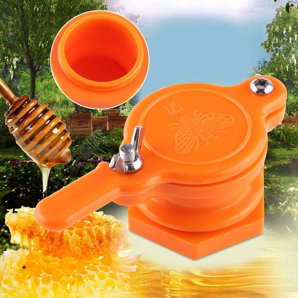Vanne à Miel En Plastique Avec Tournevis – Pour Extracteur, Contrôle Débit, étanchéité – Apiculture Pratique