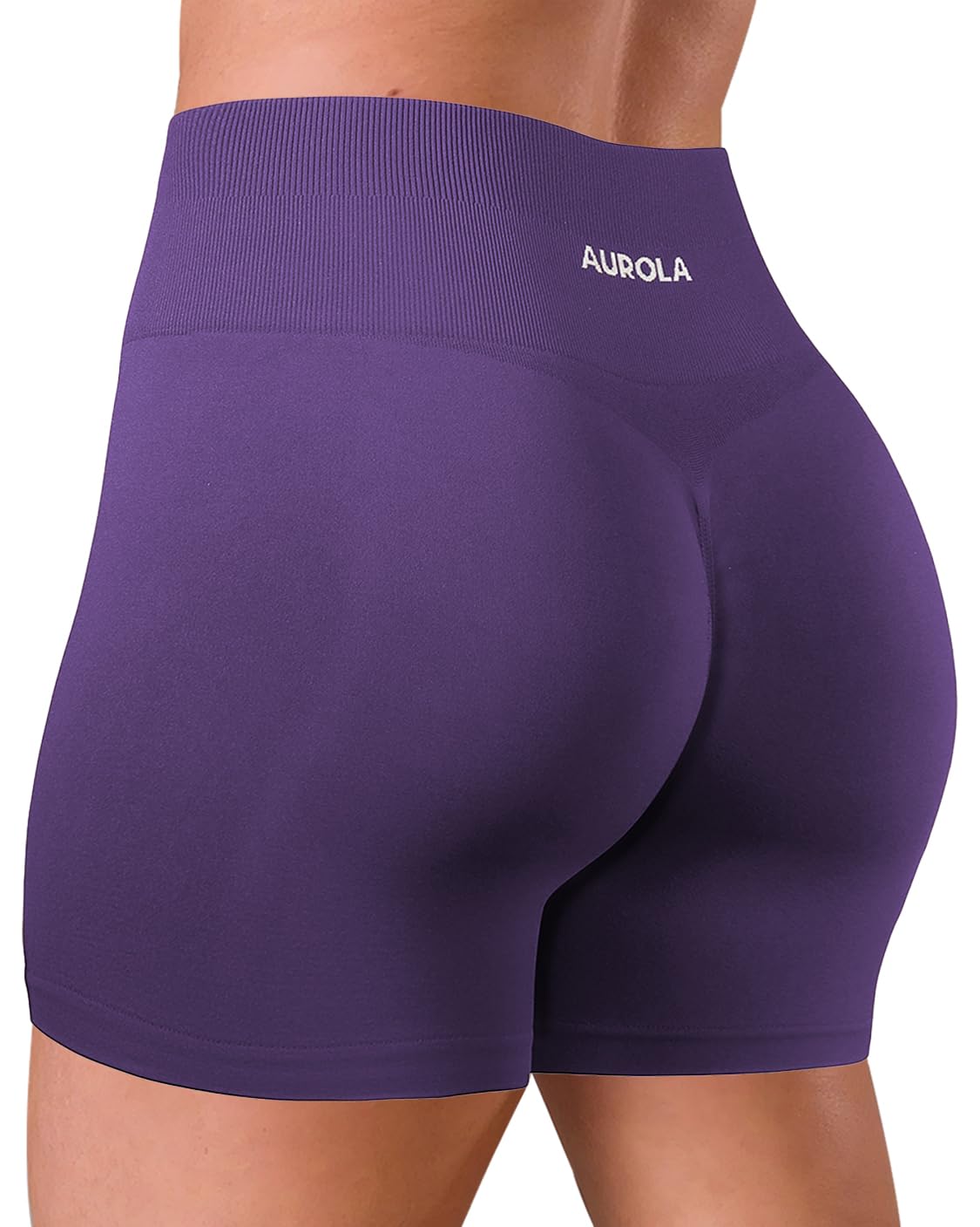 AUROLA Dream Collection Women Workout Shorts High Waist Gym Shorts, Scrunch Butt Seamless Athletic Shorts