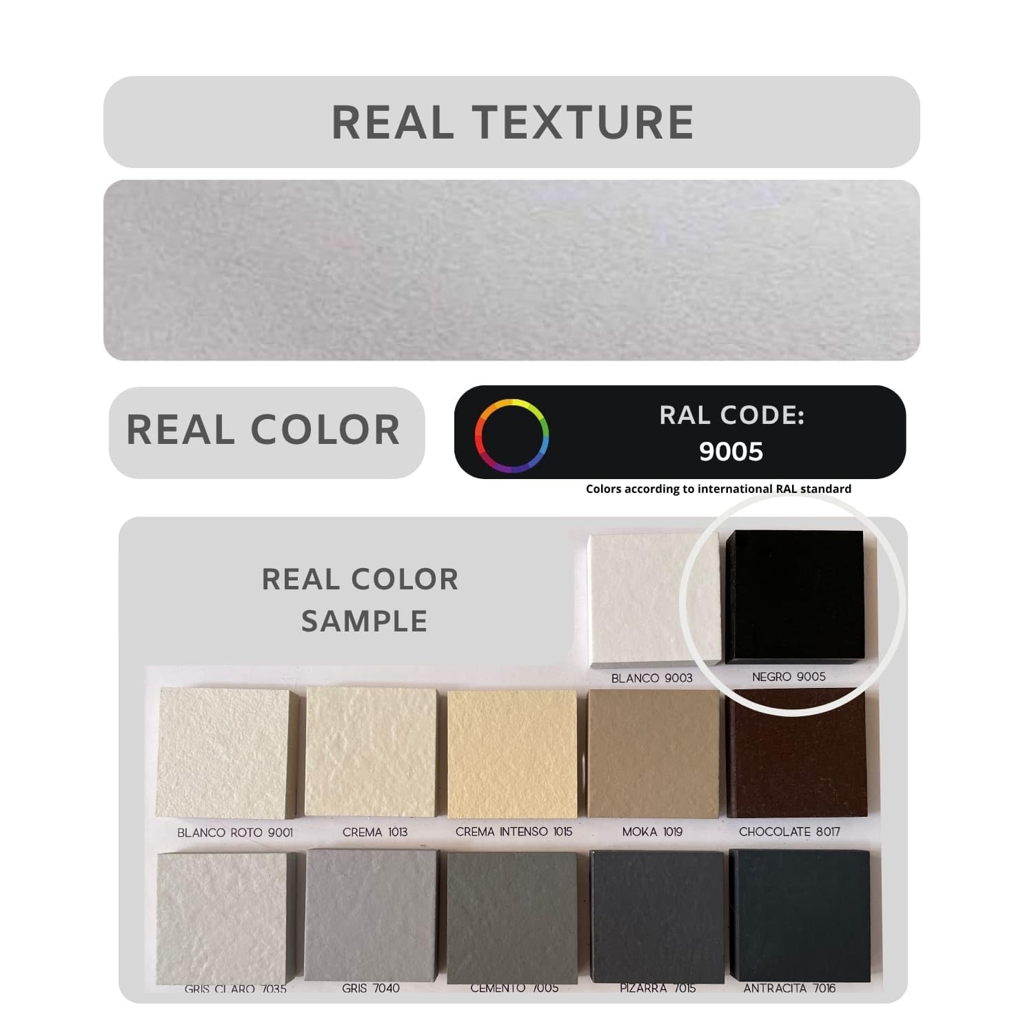 SOULHOME Plato de Ducha - Resina - Gel Coat - Textura Liso Seda - Antideslizante - Color Negro - 90x80- Extraplano 3cm. Incluye Válvula de desagüe - REJILLA MISMO COLOR