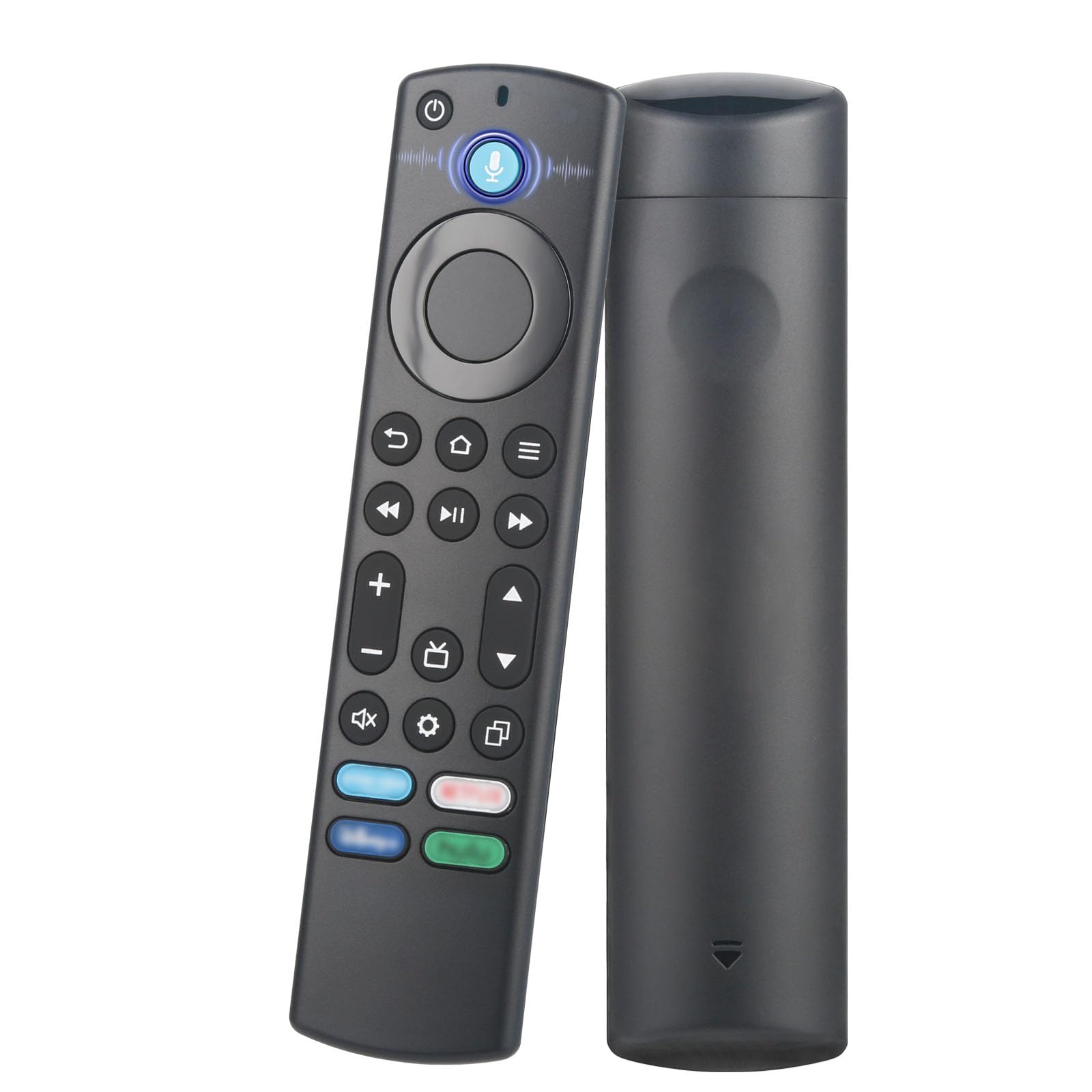 AimdioReplacement Voice Remote Control for Fire Smart TVs(Toshiba/Insignia/AMZ/Onmi/Pioneer), for AMZ Smart TV Stick (4k/ 2nd Gen/ 3rd Gen/Lite), for AMZ Smart TV Cube (1st/2nd/3rd Gen) Remote 8