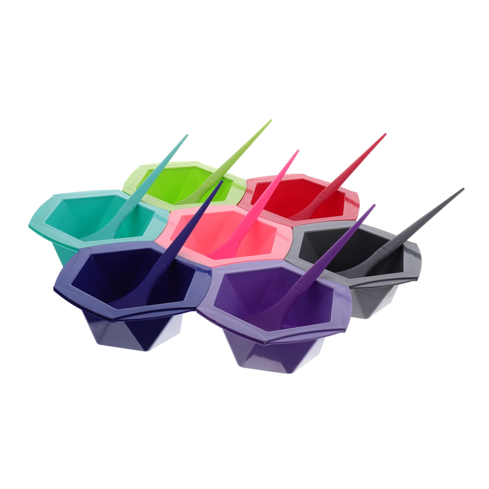FRCOLOR 7ensembles Kit De De Cheveux Professionnel Avec Bols Et Brosses Outils De Coloration Capillaire Pour Salon Et Maison Facile à Utiliser Durable Et Adapté à Toutes Techniques De