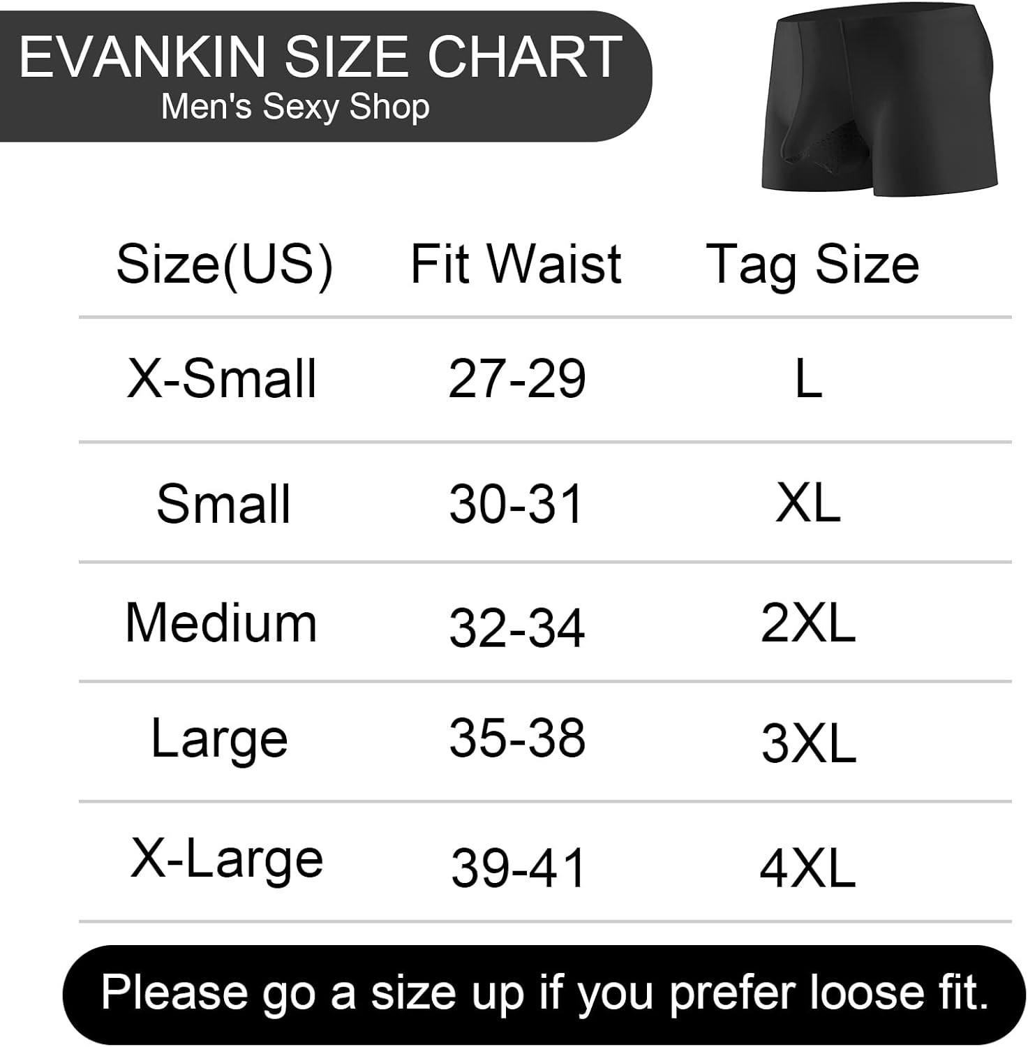 Evankin Mens Ice Silk Underwear with Bulge Pouch Breathable Cool Boxer Briefs Ultra-thin Stretch Boxers - Image 7