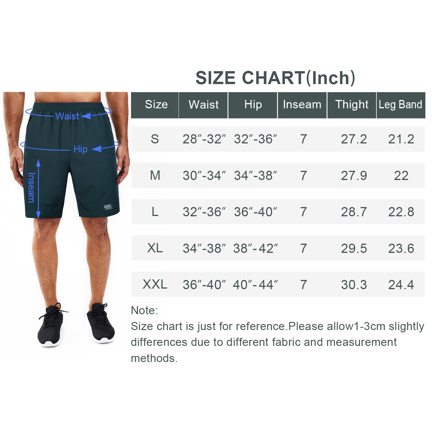 Souke Sports Shorts de corrida masculino 2 em 1 para treino 17,78 cm secagem rápida academia shorts atléticos forro bolsos com zíper em promoção! Veja a oferta e mais achadinhos de Shorts & Bermudas 6 Hoje é o melhor dia para comprar Souke Sports Shorts de corrida masculino 2 em 1 para treino 17,78 cm secagem rápida academia shorts atléticos forro bolsos com zíper com aquele preço maroto! Promoção! Aproveite a oferta! 6