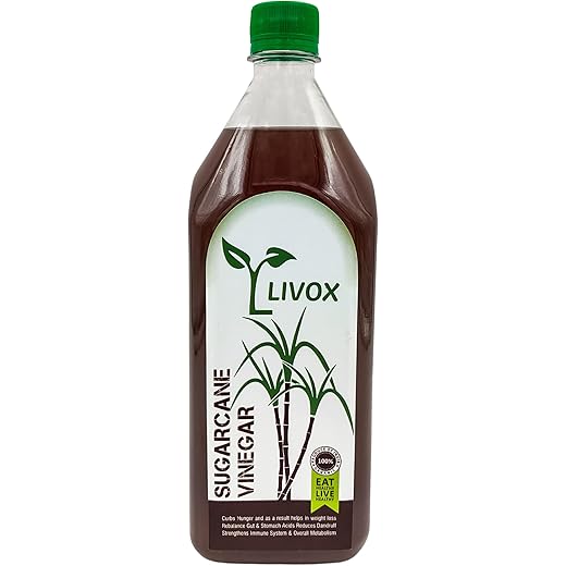 LIVOX Organic Sugar Cane Vinegar 1L