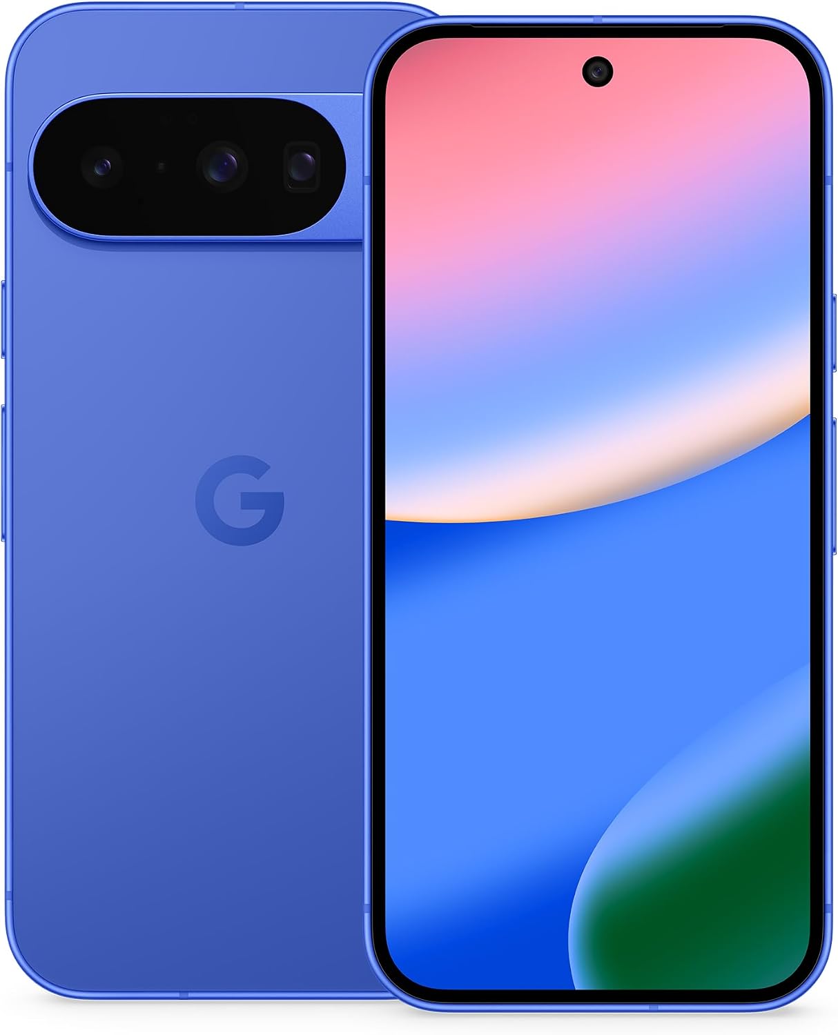 Pixel 10 - Unlocked Smartphone with Gemini - Indigo - 128 GB | Android phone, advanced triple rear camera, 20x zoom, fast-charging 24+ hour battery, 6.3" Actua Display, data protection