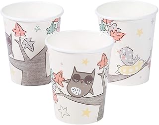 Fun Express LITTLE PANDA & FRIENDS PAPER CUP - Party Supplies - 8 Pieces