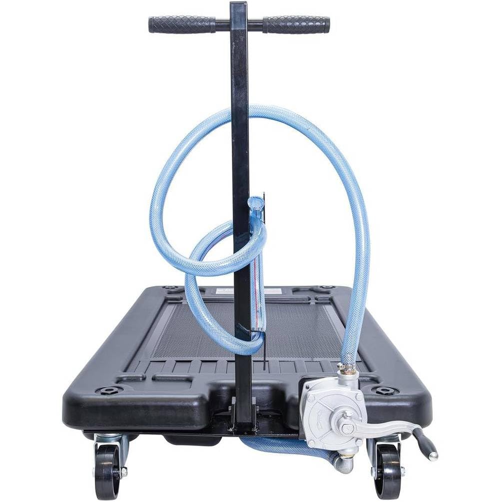Recuperador de aceite 60 L, capacidad 60 L, 205 x 102,7 x 77 cm, resistente y práctico para taller - D-Work