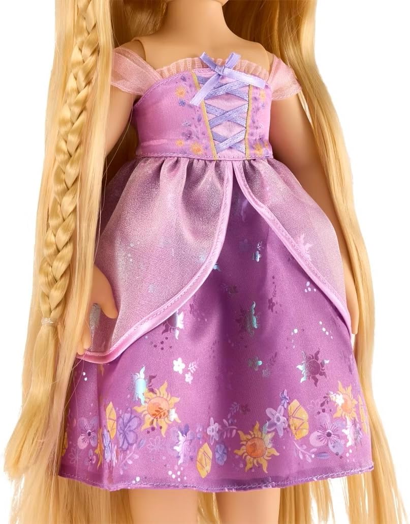 Disney Store Official Rapunzel Once Upon a Story Doll - 16 Inch Disney Princess Toys Featuring Reflective Eyes with 3D Pupil and Iris, Detailed Costume, Hair Comb & Shoes - Comes in Display Box