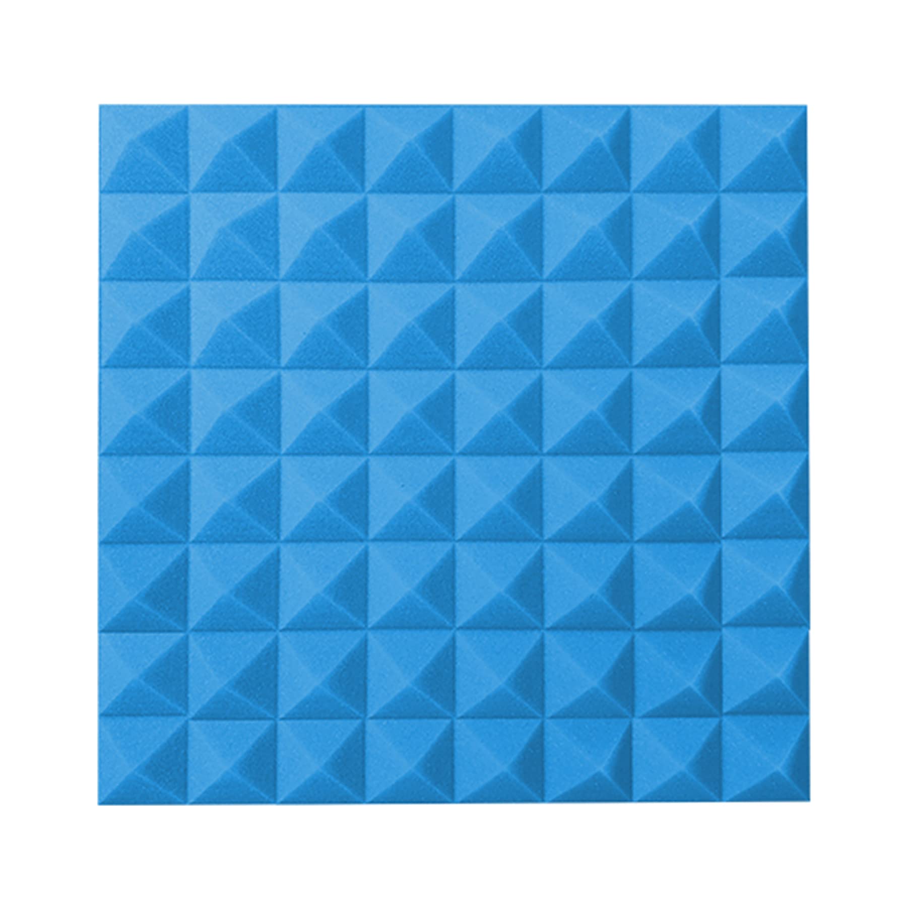 Akustyczna Podkładka Izolacyjna 10 Sztuk Pochłaniająca Hałas 50x50x5cm Akustyczna Izolacja Akustyczna Podkładki Izolacyjne KTV Audio Studio Pokój Dźwiękochłonny(Color:niebieski)