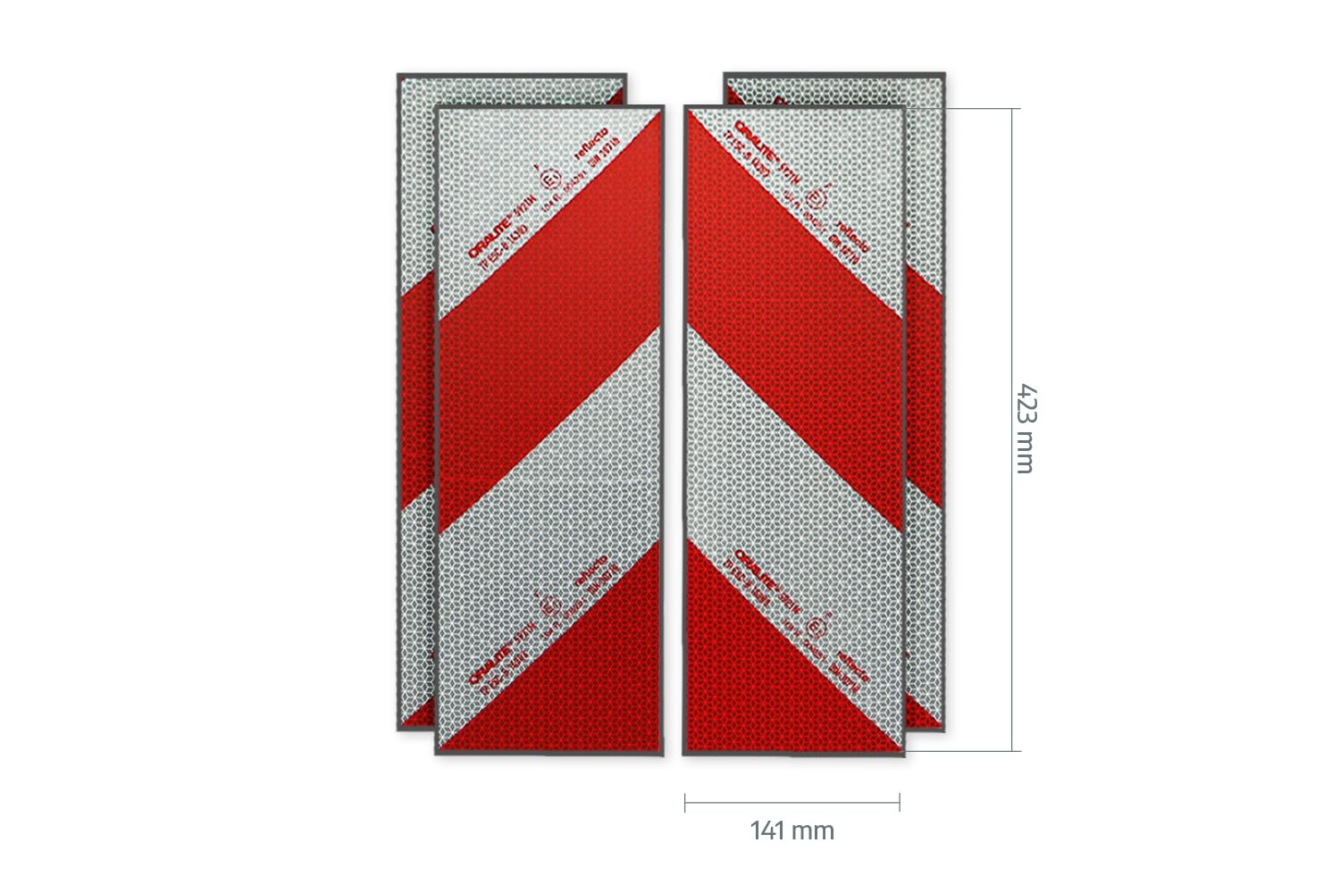 Marcatore Catarifrangente Per Auto - Adesivo Magnetico Per Veicoli - Foto 4