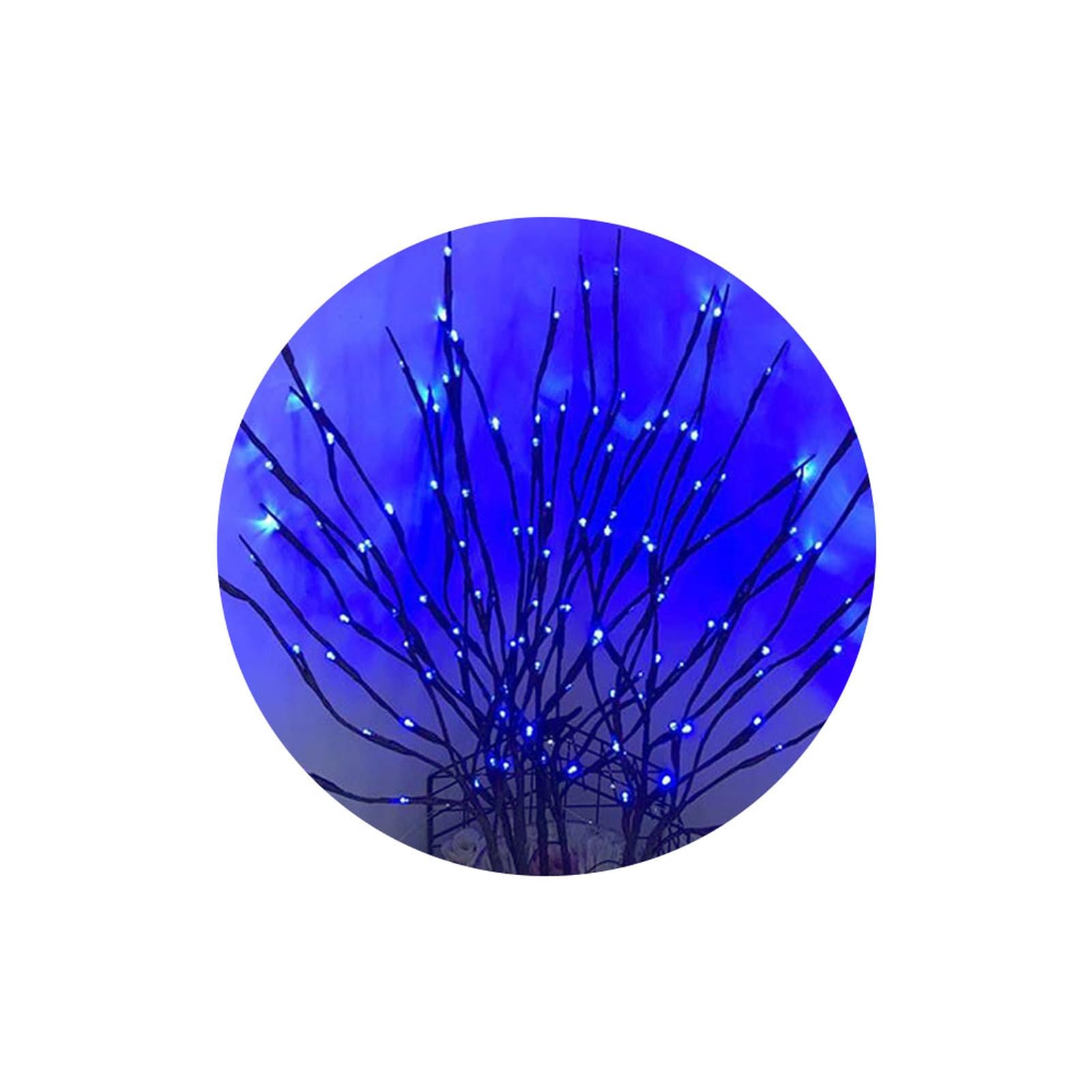 matumou Christmas 20LEDs Willow Branch Lamp Strings Light Wedding Party Tree Decoration