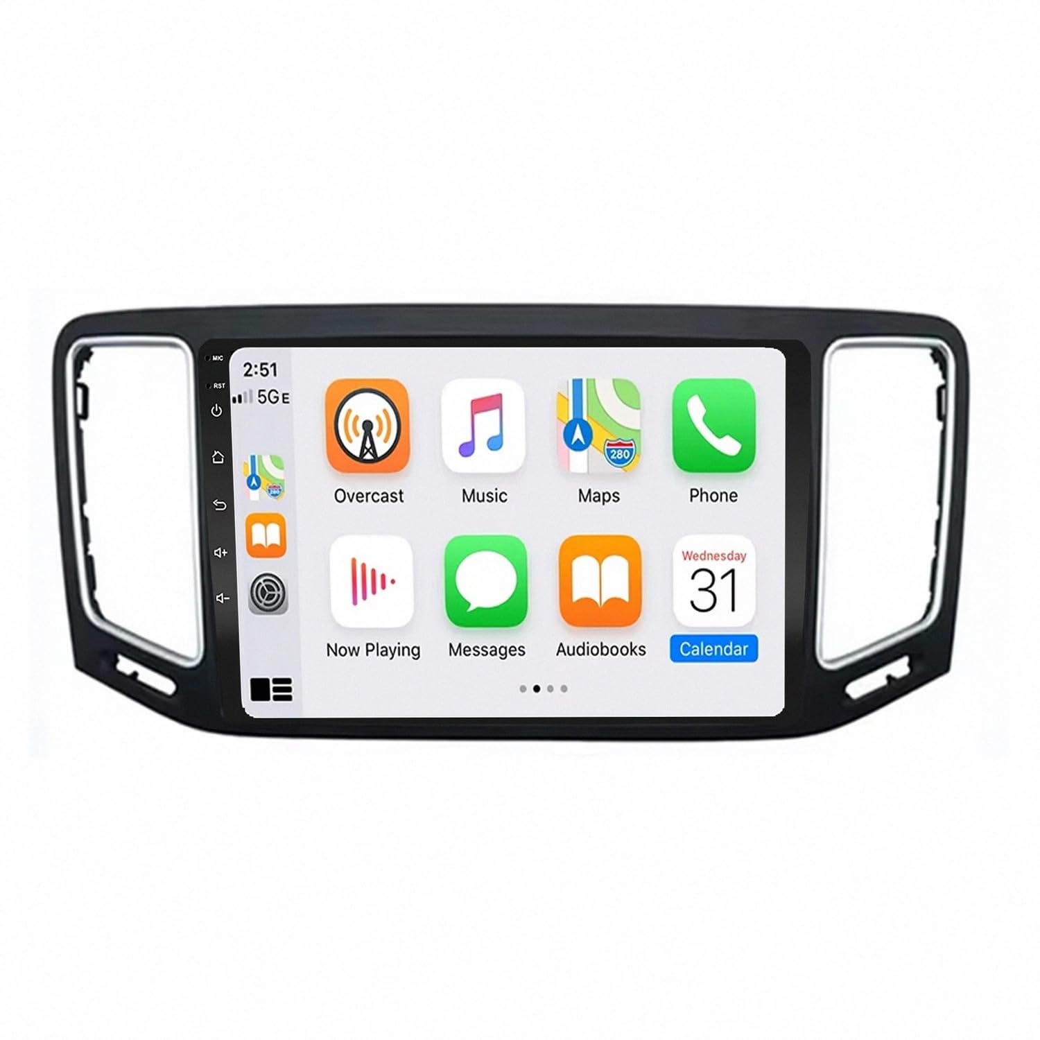 Multimedia Radio dla Volkswagen VW Sharan SEAT Alhambra 7N 2010-2022 9 Inch Android 15 Car Navigation Rear View Camera For, 4 Core 2G+64G